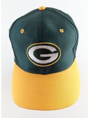 Green Bay Packers Logo 7 Hat Vintage Lightwear Lighted Logo Snapback Cap